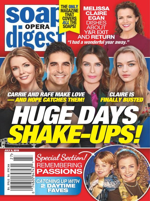 Cover image for Soap Opera Digest